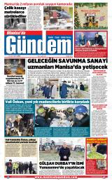 MANİSA'DA GÜNDEM