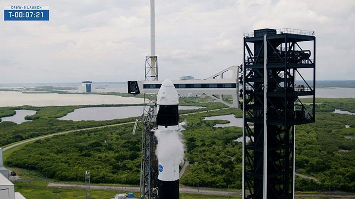 SpaceX’in Crew-9 misyonunun uzay yolculuğu başladı