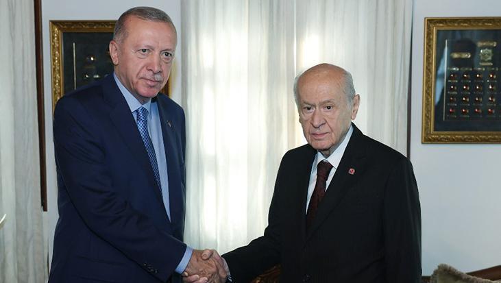 Cumhurbaşkanı Erdoğan, Bahçeli’yi kabul edecek