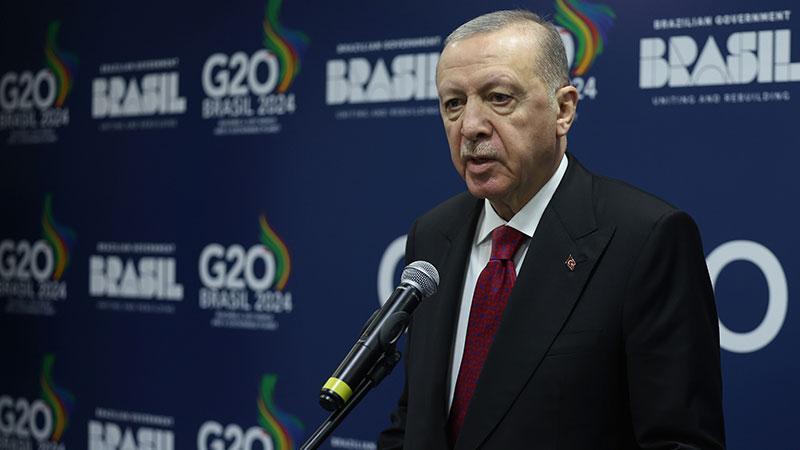 Erdoğan: Güvenlik Konseyi, Birleşmiş Milletler’in 5 daimi üyesine hizmet eden elitist yapıya dönüşmüştür