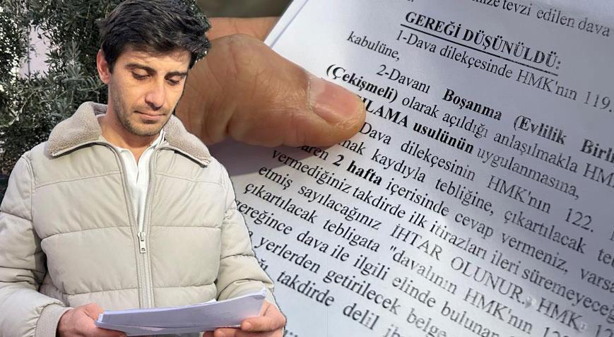 Gelen boşanma tebligatı şoke etti! ‘Kız arkadaşıma nasıl açıklayacağım’