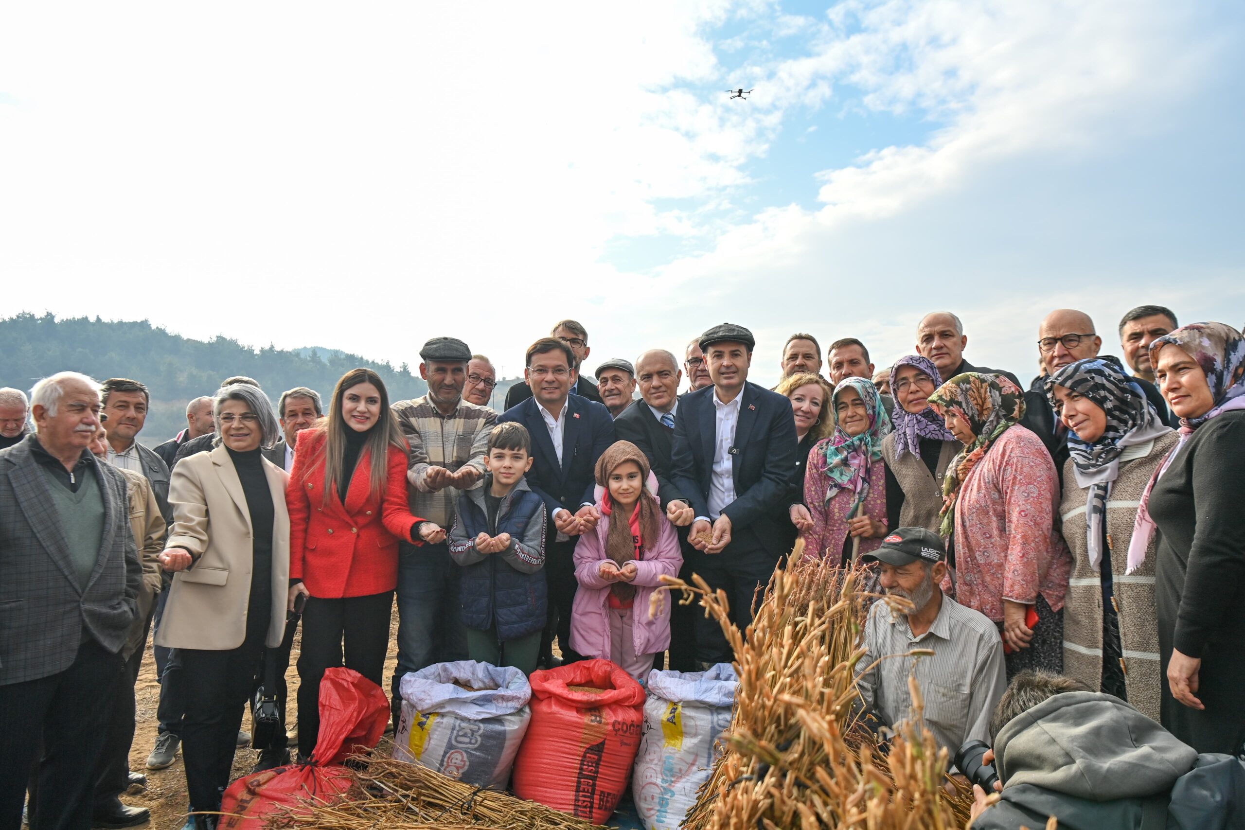 Balıkesirli susam üreticisine büyük destek