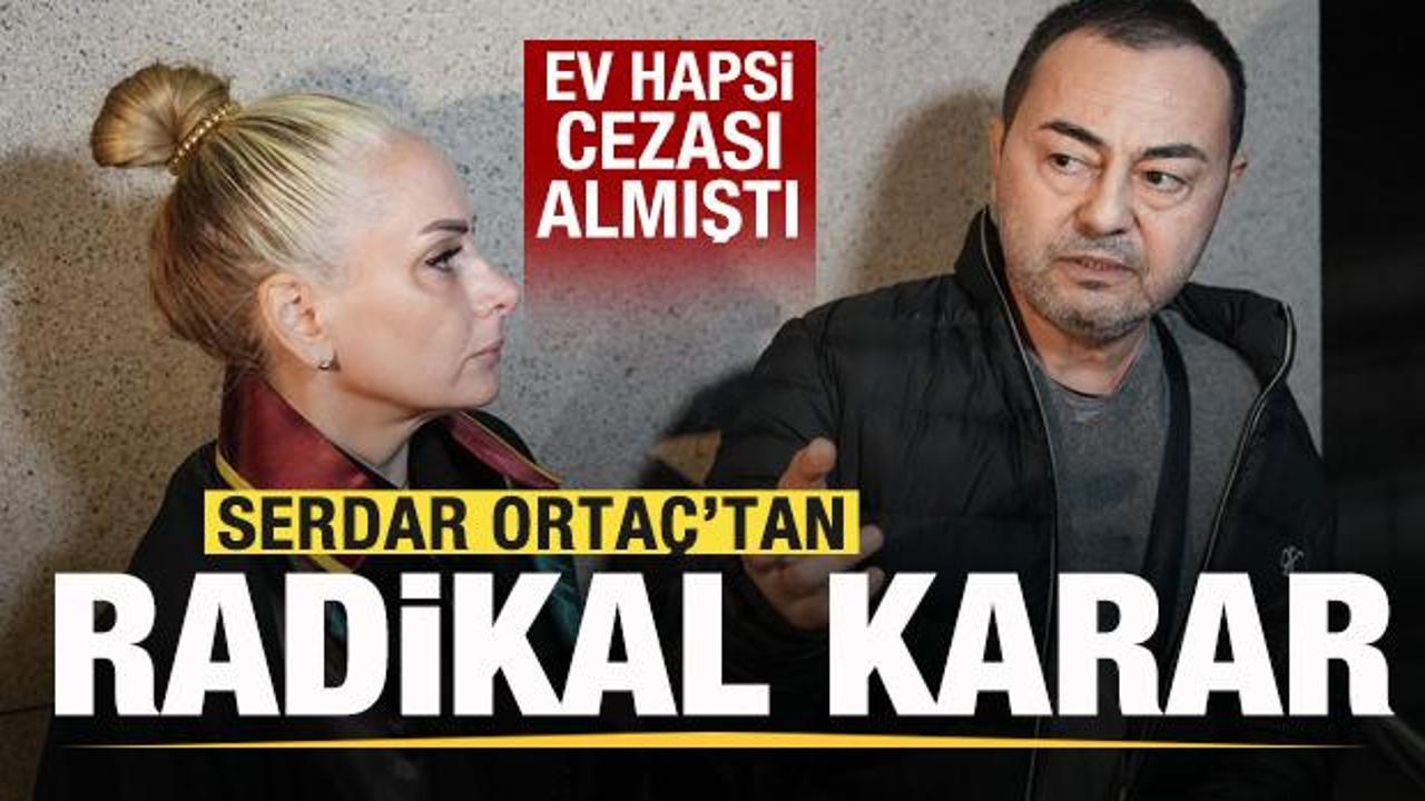 Ev hapsi cezası almıştı: Serdar Ortaç’tan radikal karar