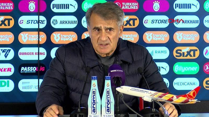Şenol Güneş: Takımların başı yanıyorsa burası eğitim yeri değil