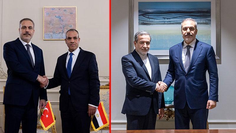 Bakan Fidan’dan peş peşe önemli görüşmeler