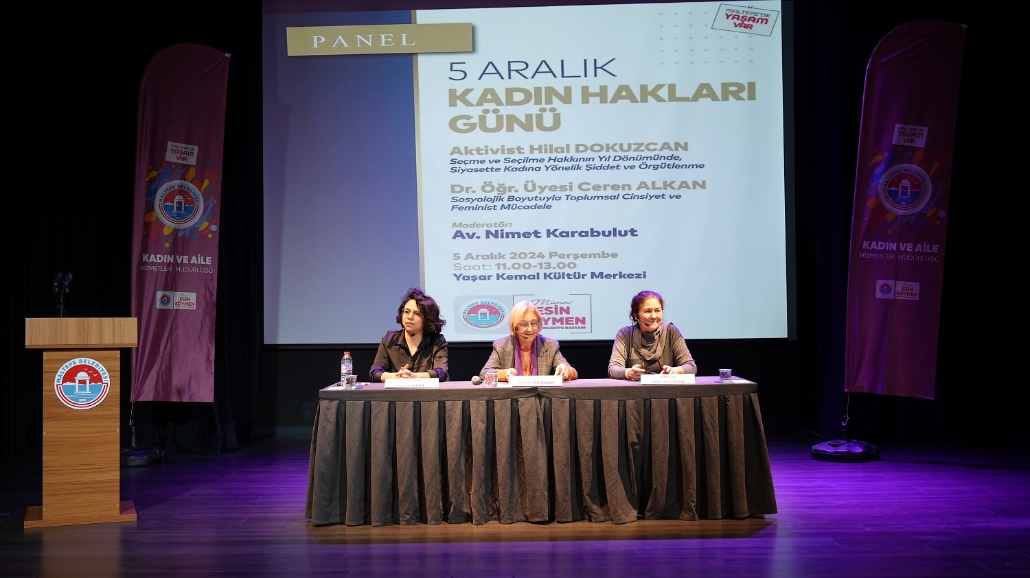 Dünya Kadın Hakları Günü Maltepe’de Kutlandı