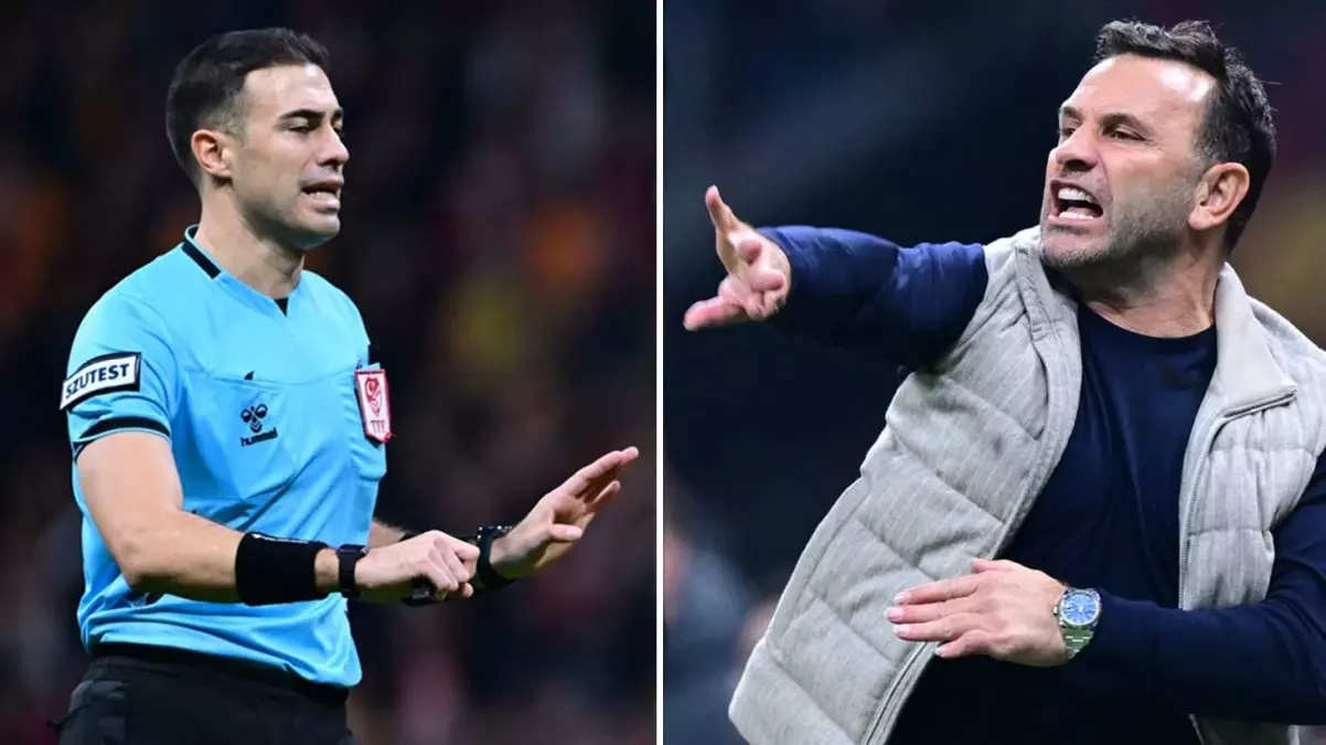 Okan Buruk’tan hakem Oğuzhan Çakır’a sahanın ortasında olay yaratacak sözler