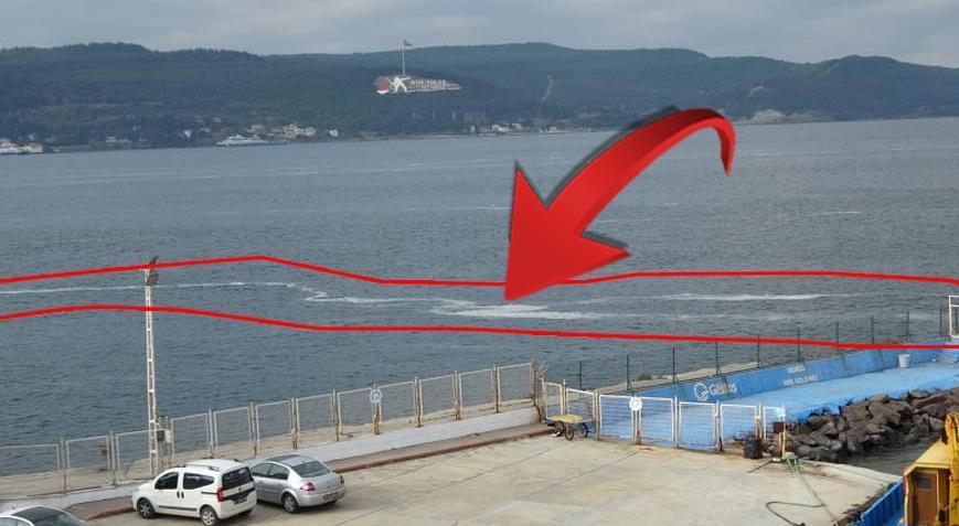 Çanakkale Boğazı’nda görüldü! Endişeli bekleyiş başladı