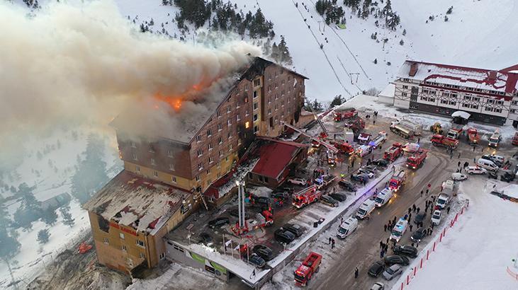 Kartalkaya Kayak Merkezi’nde facia! İçinde 230 kişi olan otel yanıyor: 10 ölü, 32 yaralı