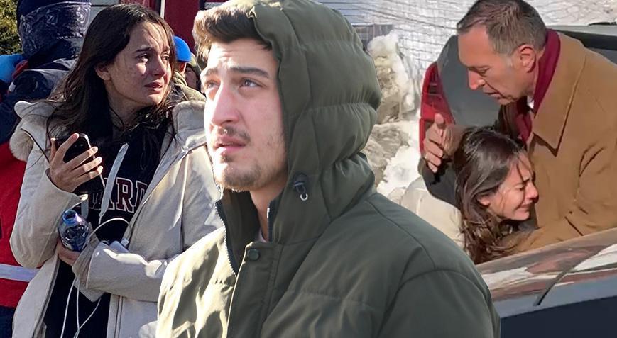 Alevlere teslim olan otelde acı bekleyiş