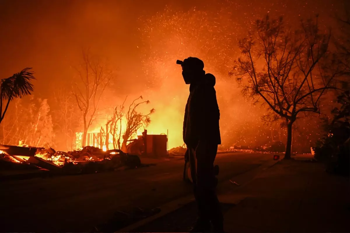 Los Angeles’ta Yangınlar 10 Can Aldı