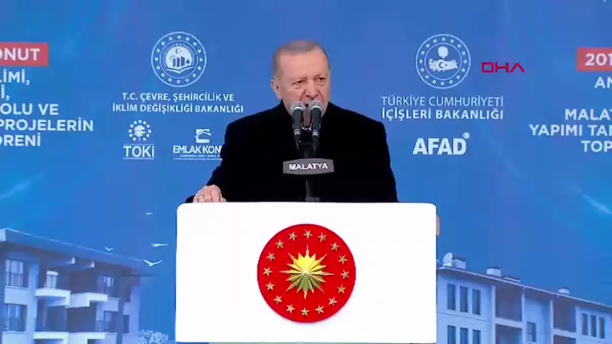 Cumhurbaşkanı Erdoğan: Deprem konutlarının yüzde 45’i tamamlandı