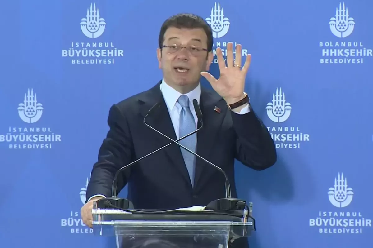 İmamoğlu “Heybedeki turbun adı belli oldu”