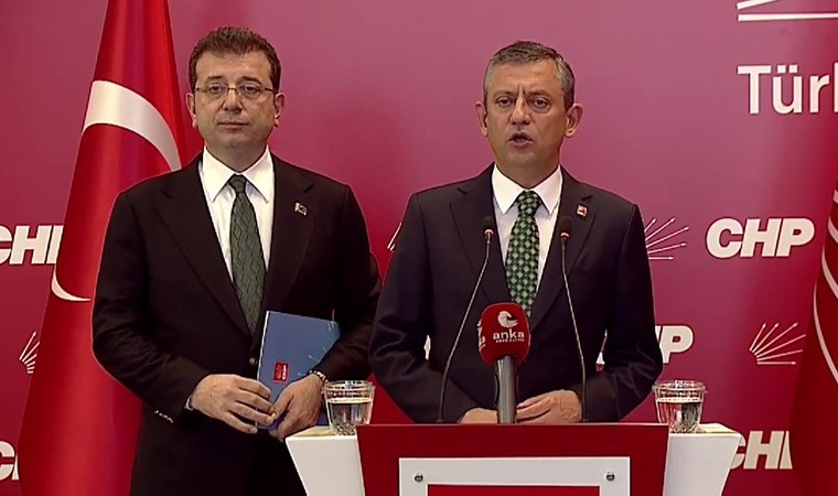 Özgür Özel ve Ekrem İmamoğlu’ndan ortak açıklama