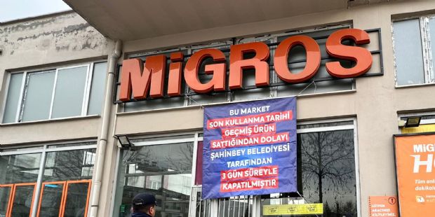 Şahinbey mahkeme kararıyla o marketi tekrar kapattı
