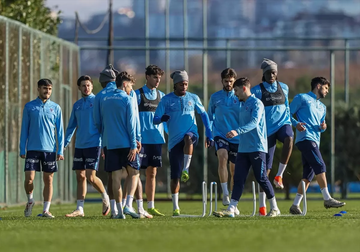 Trabzonspor Samsunspor Maçına Hazırlanıyor