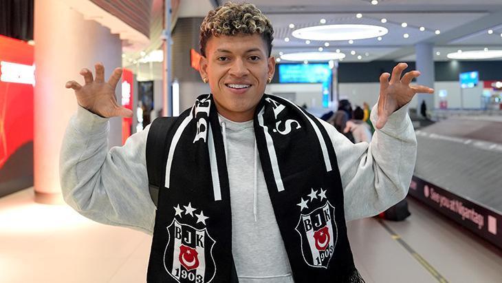 Beşiktaş’ın yeni transferi Elan Ricardo İstanbul’da