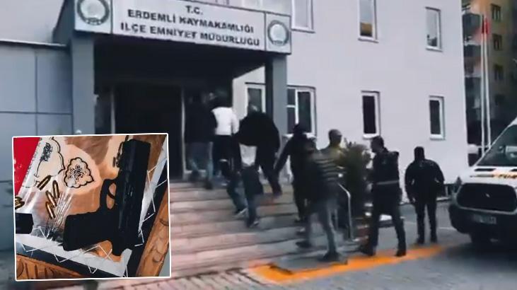 Mersin’de ‘Kaplanlar’ çetesine operasyon! 22 kişi yakalandı