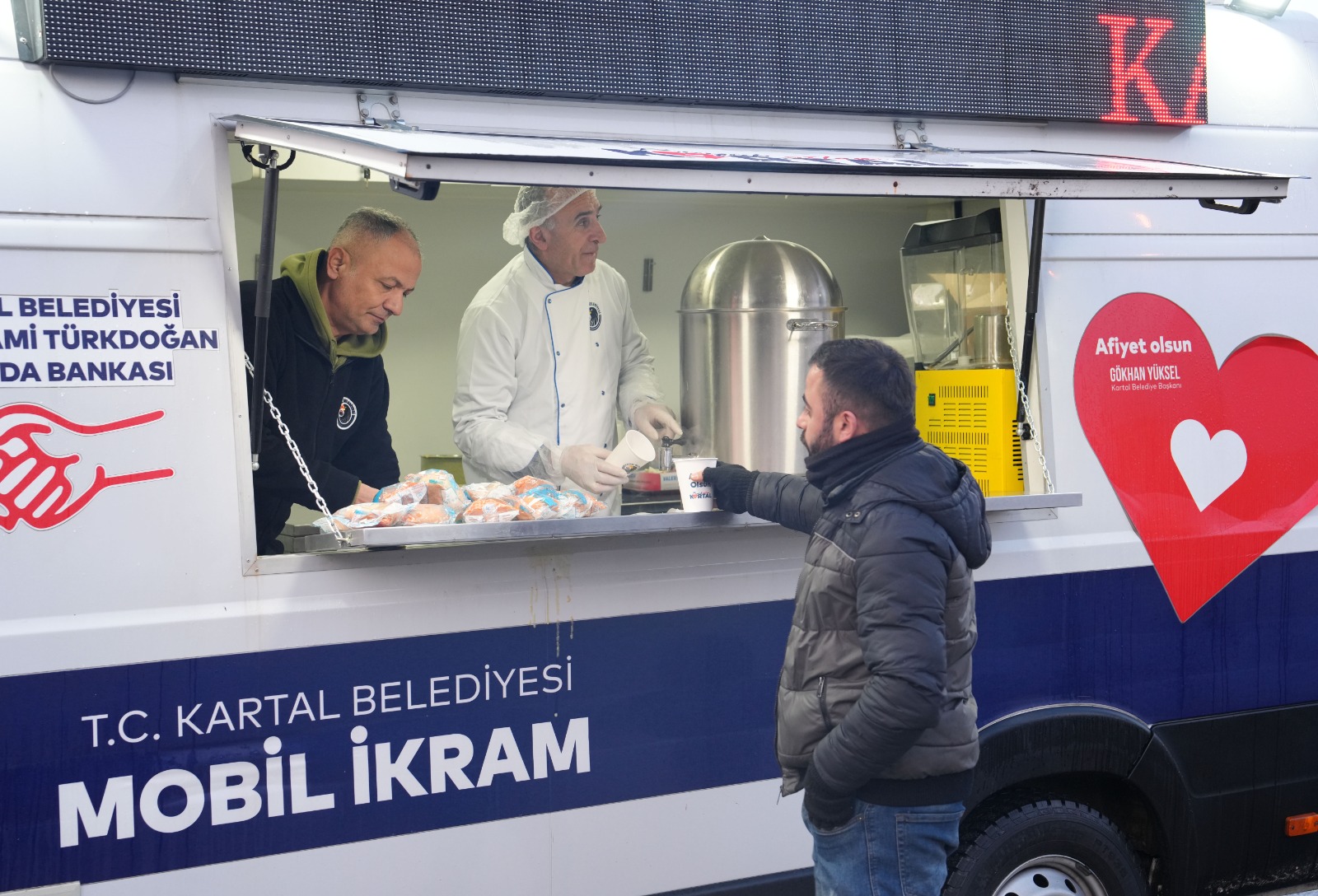 Soğuk Kış Günlerinde Vatandaşlara Sıcak Destek