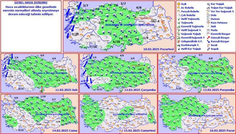 Son dakika… Meteoroloji haritayı değiştirdi! İstanbul dahil yenden kar alarmı