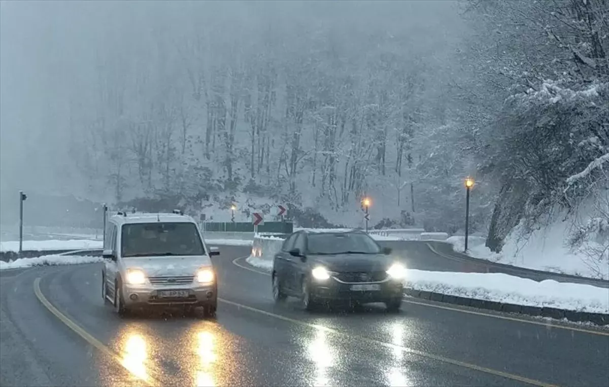 Bolu Dağı’nda Kar ve Sis Etkili