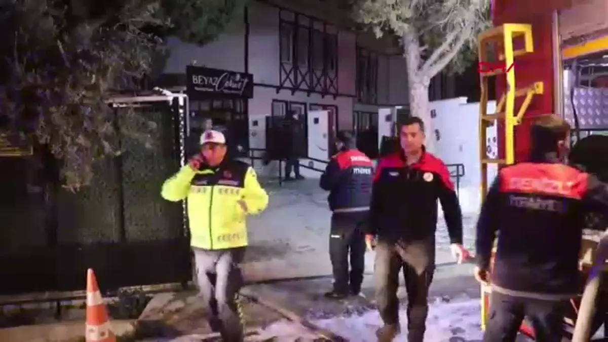 Pamukkale’de Özel Engelli Bakım Merkezinde Yangın Çıktı