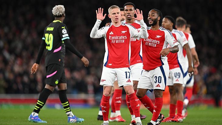 Arsenal, Devler Ligi’nde güle oynaya çeyrek finalde!
