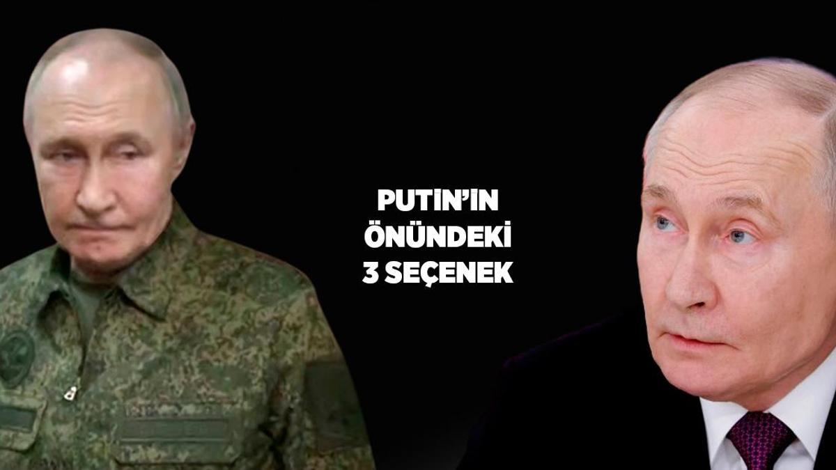 Putin’in önündeki üç seçenek, Trump’tan yeni açıklama