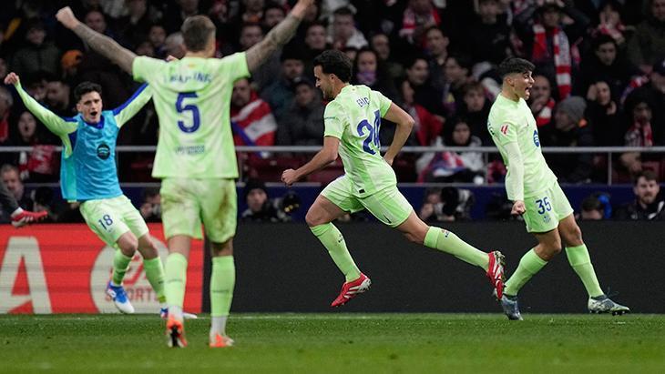 Barcelona’dan Atletico Madrid deplasmanında unutulmaz geri dönüş!