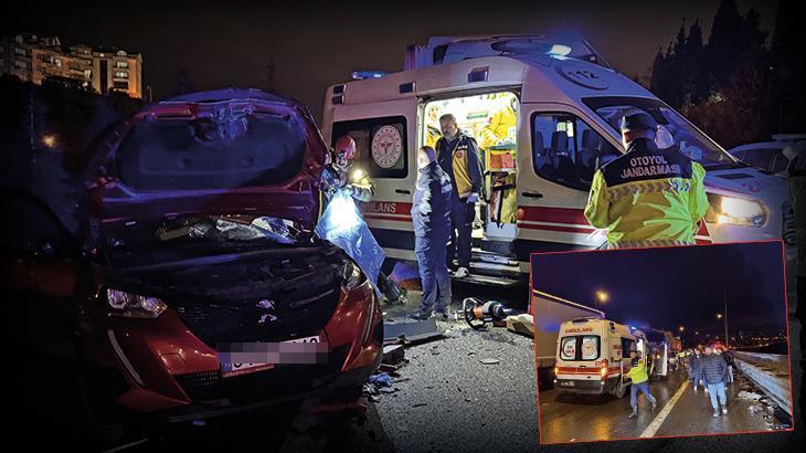 Kocaeli’nde zincirleme kaza: 2 ölü, 2 yaralı