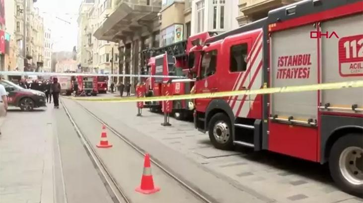 İstiklal Caddesi’nde tarihi pasajda yangın!