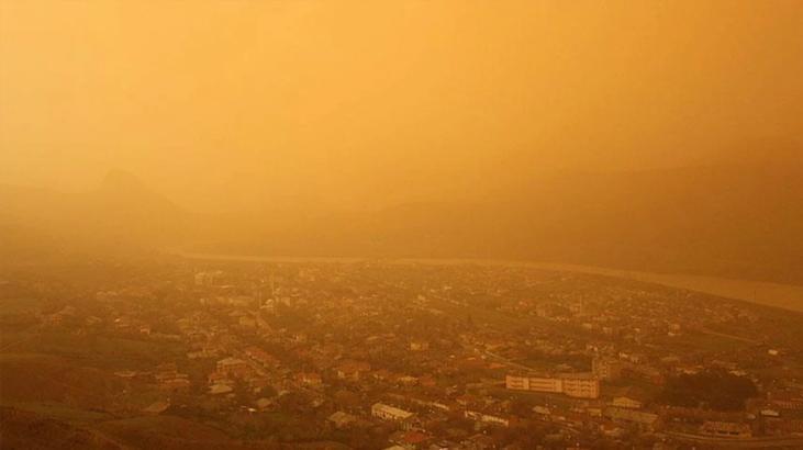 Meteoroloji yeni harita yayımladı! Vatandaşlara çöl tozu uyarısı: Maskesiz çıkmayın