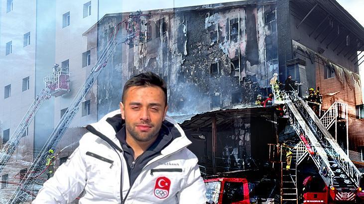 Uludağ’da otel yangını! Milli kayakçı Berkin Usta ve babası hayatını kaybetti