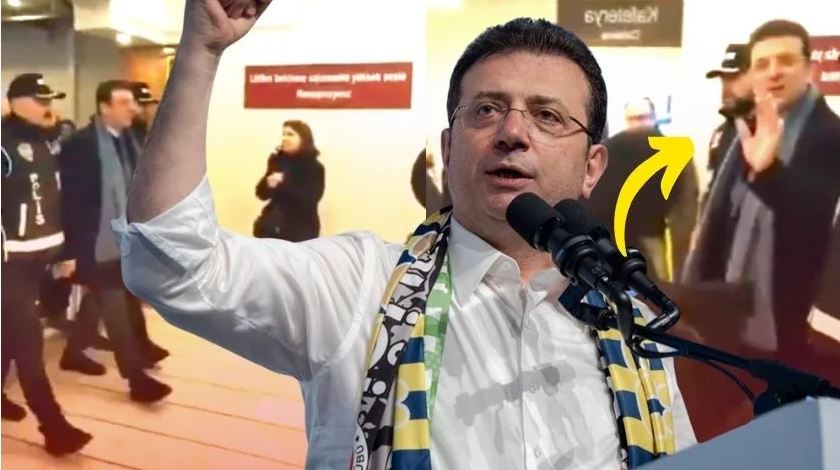 Gözaltına alınan Ekrem İmamoğlu’nun ilk görüntüleri ortaya çıktı: “Her şey güzel olacak…”