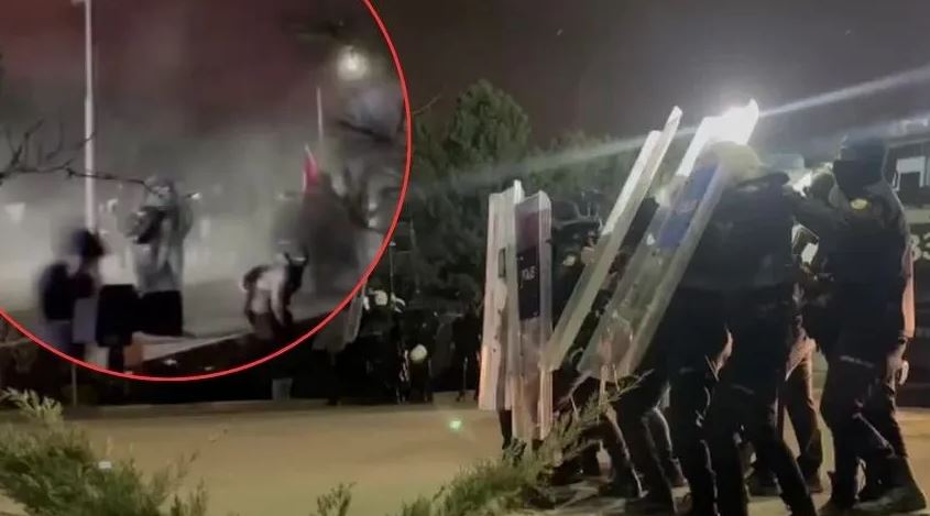 ODTÜ’de öğrencilere polis müdahalesi