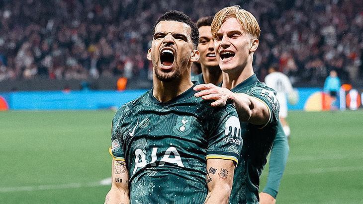 Tottenham, Eintracht Frankfurt deplasmanında turladı!