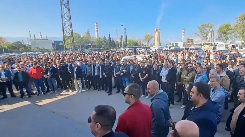 Türkiye’nin dev firması TÜPRAŞ’ta şok eden maaş! İşçiler eyleme başladı…