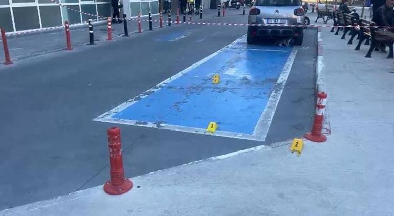 Beylikdüzü'nde korku dolu dakikalar! Hastane bahçesinde silah sesleri