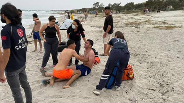 İzmir’de iki çocuğu kurtarmak isterken boğuldu