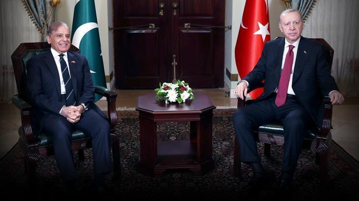 Cumhurbaşkanı Erdoğan’dan Şahbaz Şerif paylaşımı: Birçok kritik konuyu ele aldık