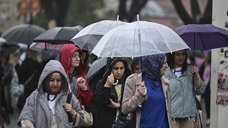 Meteoroloji yeni hava durumu raporu: Sağanak yağmur, rüzgar, toz taşınımı…