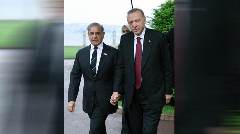 Cumhurbaşkanı Erdoğan'dan Şahbaz Şerif paylaşımı: Birçok kritik konuyu ele aldık