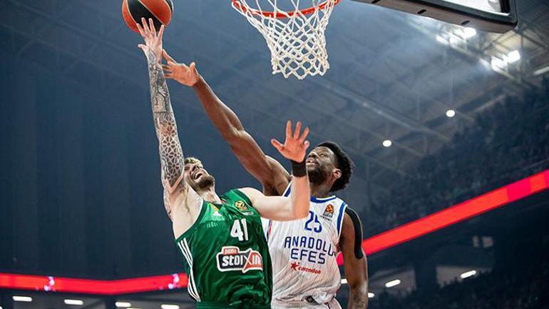 Fenerbahçe Beko'nun rakibi Panathinaikos oldu! Anadolu Efes, EuroLeague'e veda etti
