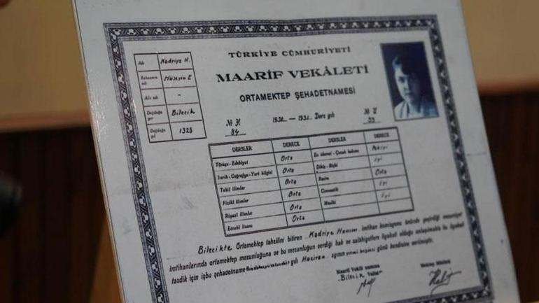 105 yıllık diploma! Gören bir daha dönüp baktı