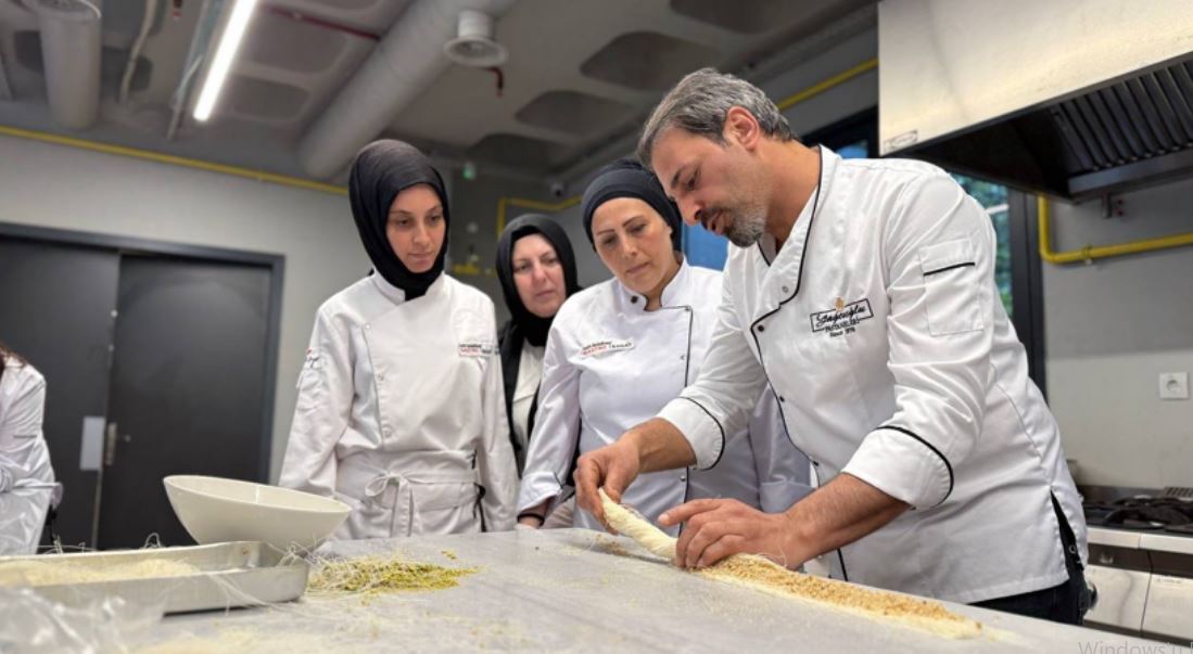 Kadayıfın Ustası Gastrosanat Müslüm Yetkin’den Master Class Eğitimi