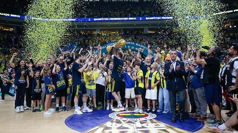 Basketbol Süper Ligi'nde şampiyon Fenerbahçe Beko! Finalde Beşiktaş Fibabanka'yı yendi