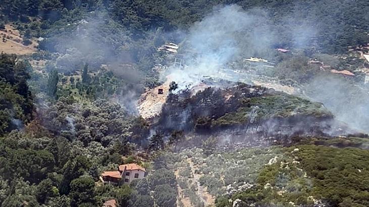 İzmir’de orman yangını!