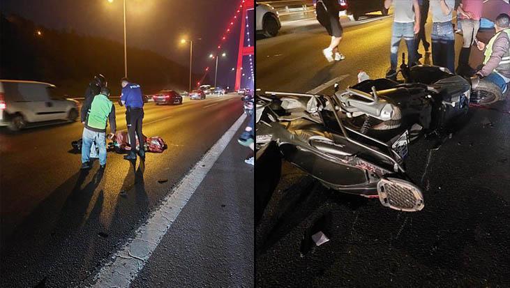 FSM’de Benzini bitmiş araca çarpan motosikletli hayatını kaybetti