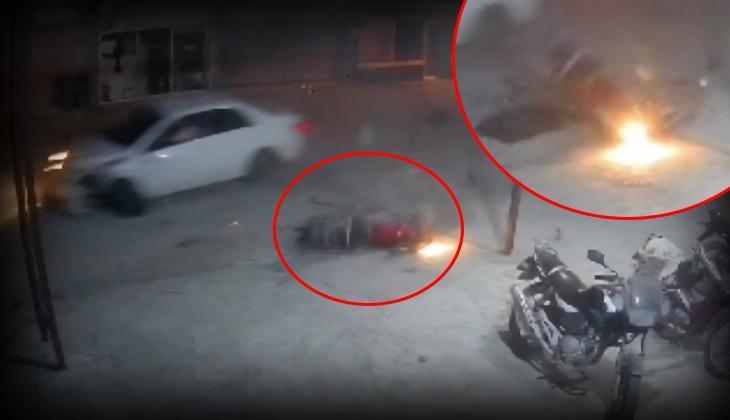 Şerit ihlali yapan otomobil 2 motosiklete çarptı: 1 ölü, 3 yaralı