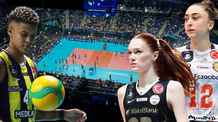 CEV Şampiyonlar Ligi’nde torbalar belli oldu! Vakıfbank, Fenerbahçe, Eczacıbaşı, Zeren